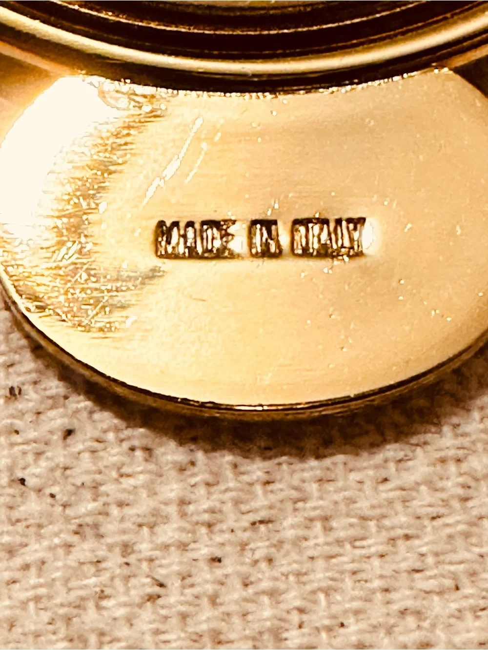 Judith Lieber | Mirror | Judith Lieber Mini Gold Flip Travel Makeup Mirror